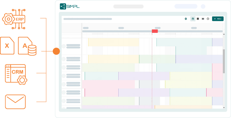 Vermeidung von doppeltem Datenpflegeaufwand durch ERP-Integration