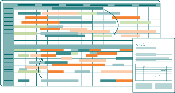 Alte digitale Plantafel