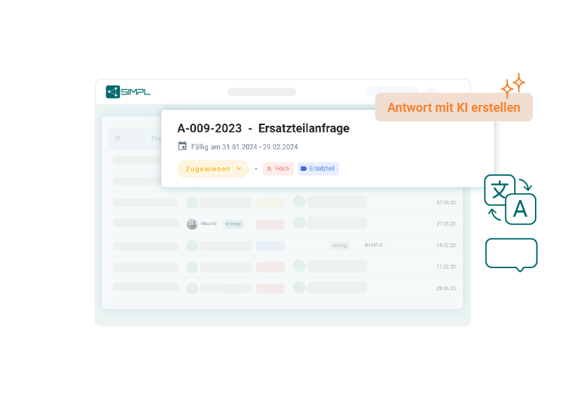 SIMPL CoPilot für Mitarbeiter im Backoffice